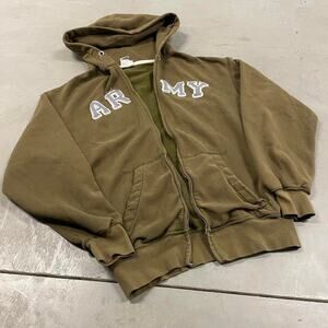 vintage army hoodie